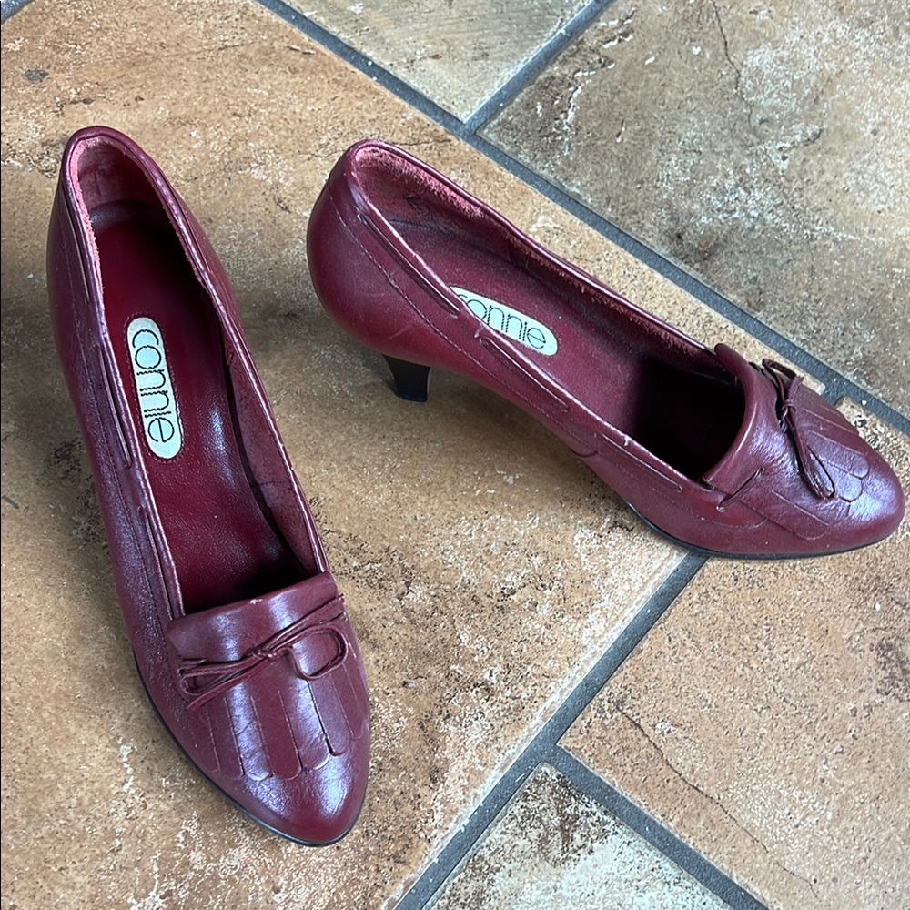Connie Women's Burgundy Shoes
